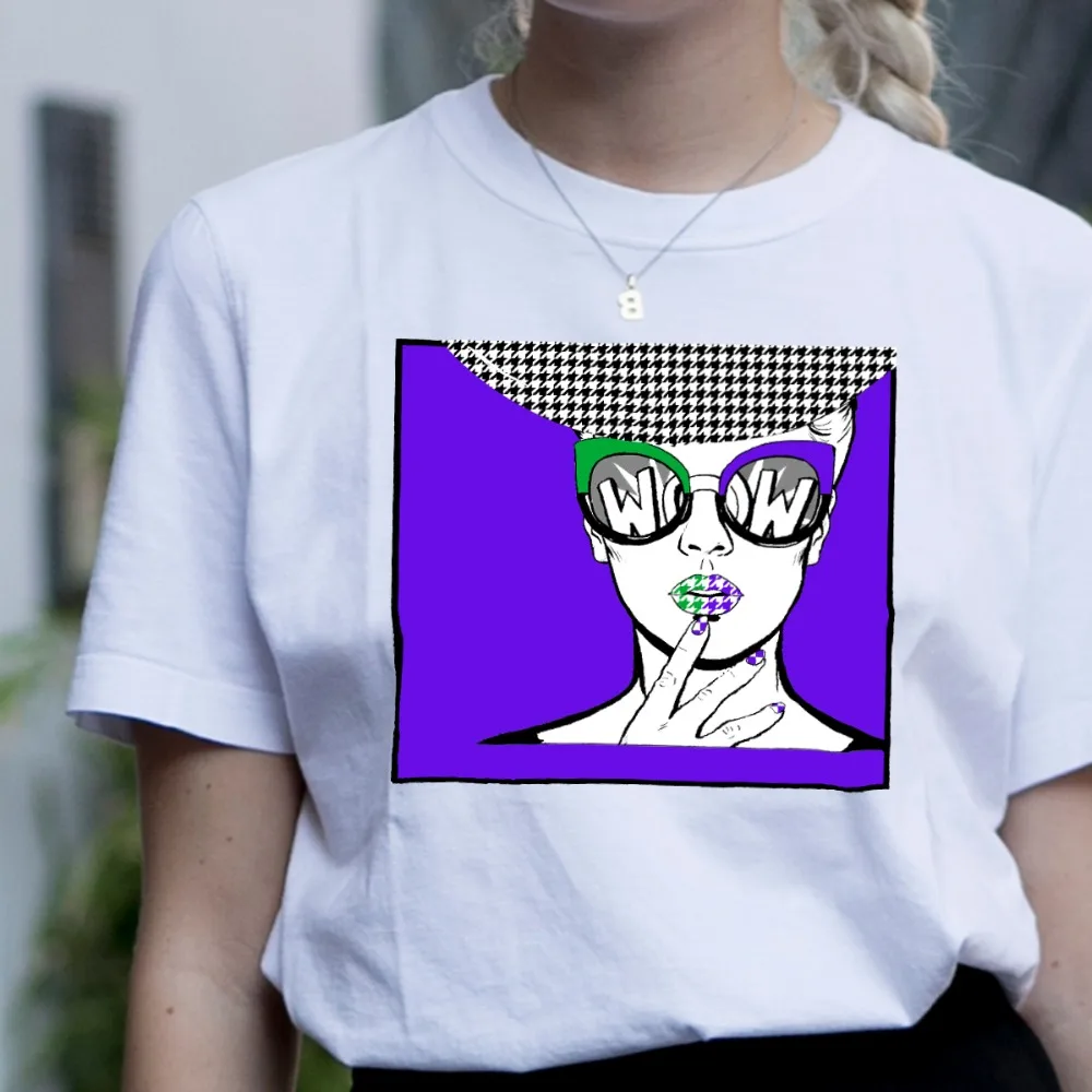 BLINGPAW Tumblr модная сексуальная женская футболка с круглым вырезом и забавным