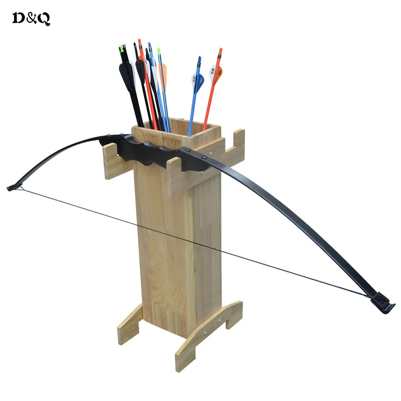 D&Q Handcrafted Bow and Arrow Storage Rack Holder Holds 2 Recurve Compound Bow Arrows for Archery Club Indoor Outdoor Practice
D&Q Handcrafted Bow and Arrow Storage Rack Holder Holds 2 Recurve Compound Bow Arrows for Archery Club Indoor Outdoor Practice