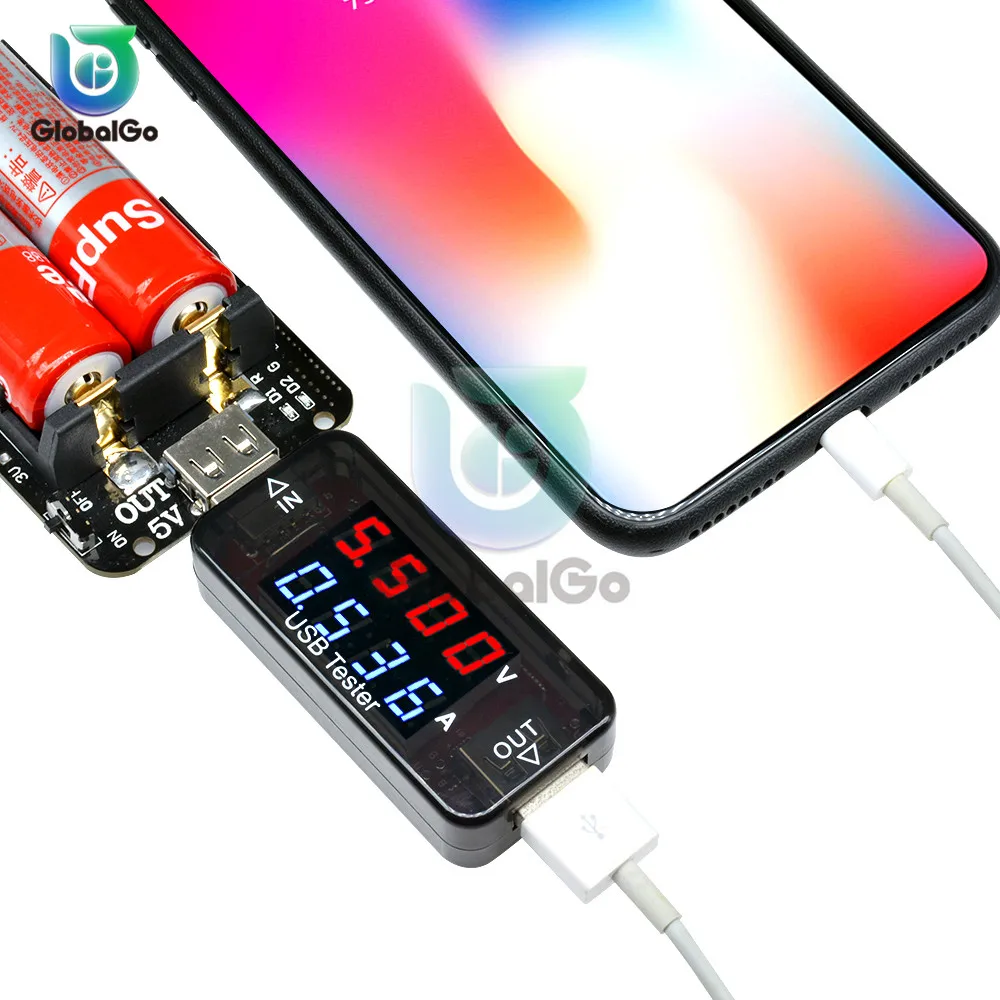 USB Tester DC Digital Voltmeter Amperimetro Voltage Current Meter Ammeter Detector Power Bank Charger Indicator USB Doctor
USB Tester DC Digital Voltmeter Amperimetro Voltage Current Meter Ammeter Detector Power Bank Charger Indicator USB Doctor