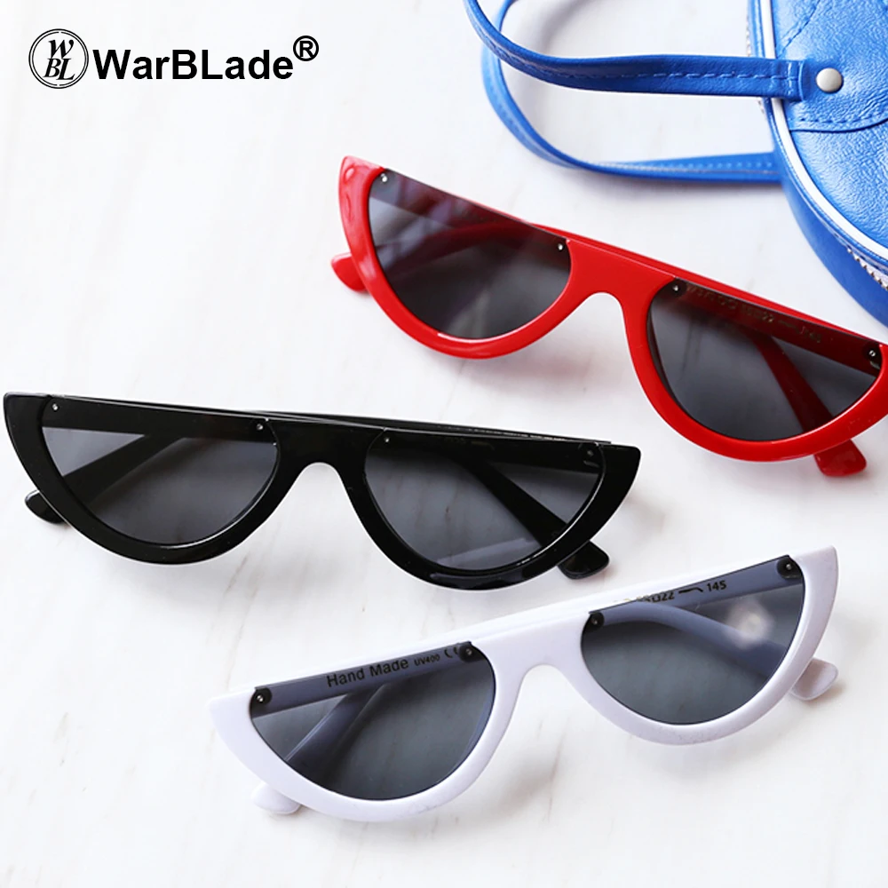 WarBLade 2020 New Fashion Unique Half Frame Women Cat Eye Sunglasses Brand Designer Fashion Ladies Pink Tint/Clear Lens Shades
WarBLade 2020 New Fashion Unique Half Frame Women Cat Eye Sunglasses Brand Designer Fashion Ladies Pink Tint/Clear Lens Shades