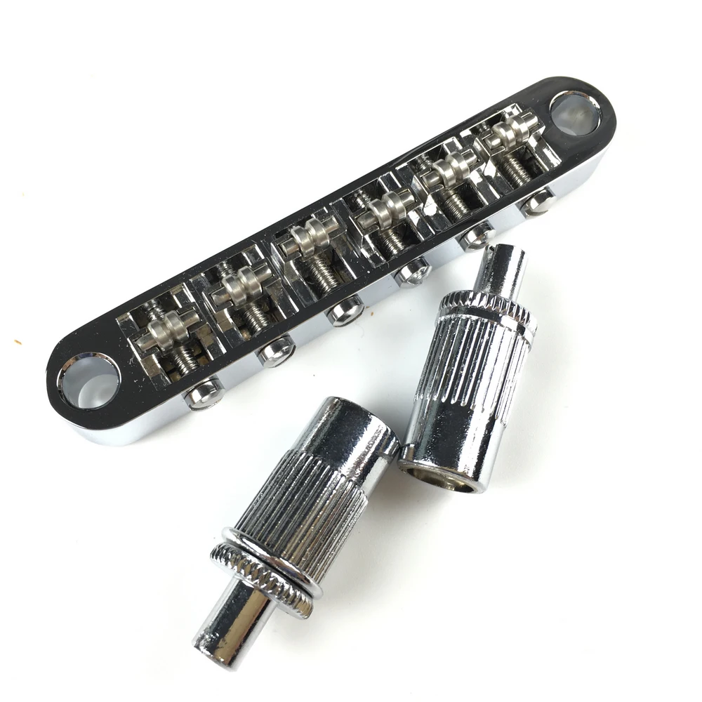 Tune-O-Matic Roller Saddle Guitar Bridge For LP SG 6 String Guitars Electric Guitar Made in Korea
Tune-O-Matic Roller Saddle Guitar Bridge For LP SG 6 String Guitars Electric Guitar Made in Korea