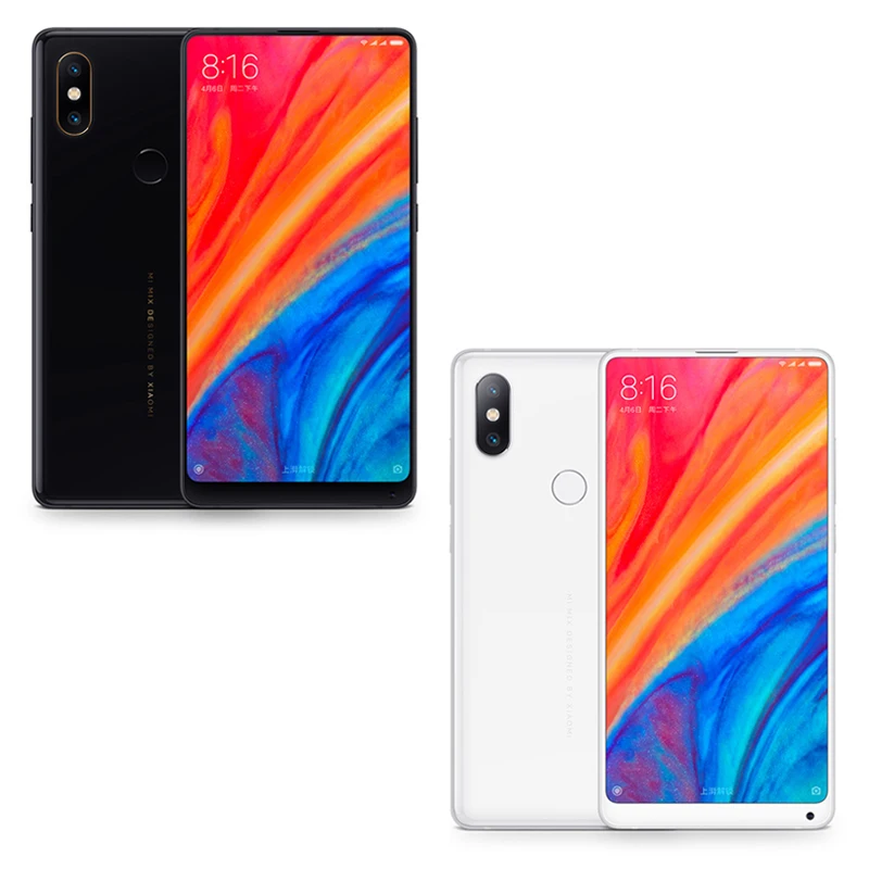 Оригинал Xiaomi mi x 2 S 6 ГБ 128 Восьмиядерный мобильный телефон Snapdragon 845 5 99 дюймов