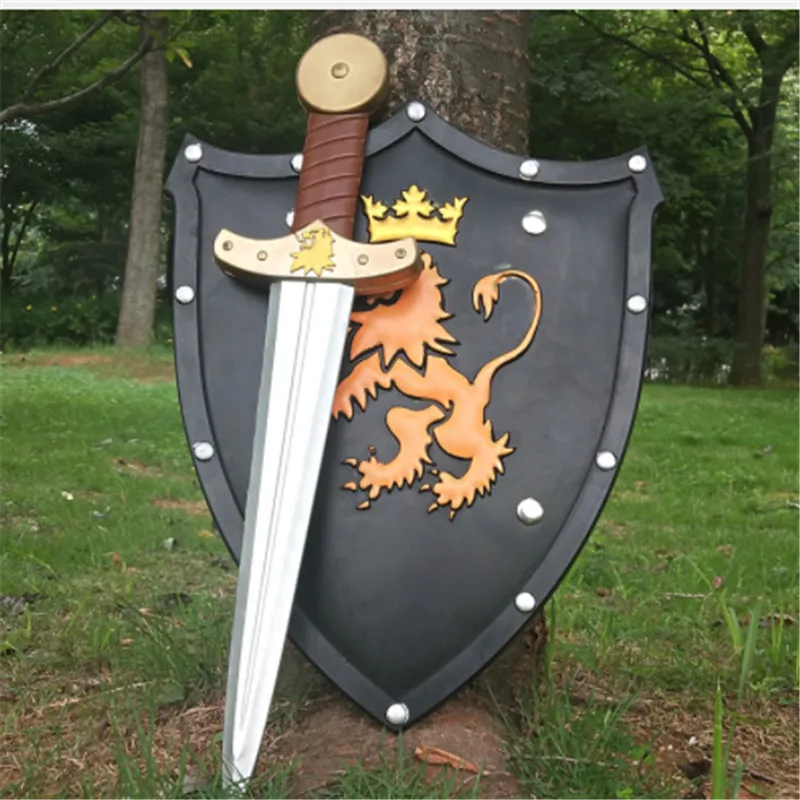 1 set Movie Cosplay equipment PU Shield with Swords Cosplay Larp Weapon Costume Accessories
1 set Movie Cosplay equipment PU Shield with Swords Cosplay Larp Weapon Costume Accessories