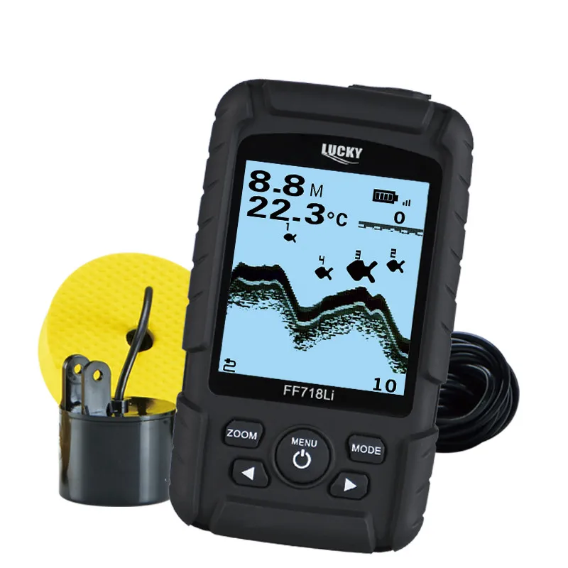 Эхолот Lucky Fish Finder Sonar подводная камера для рыбалки глубоководный гидроакустический преобразователь 2 в 1 проводной и беспроводной датчик рыб...
Эхолот Lucky Fish Finder Sonar подводная камера для рыбалки глубоководный гидроакустический преобразователь 2 в 1 проводной и беспроводной датчик рыб...