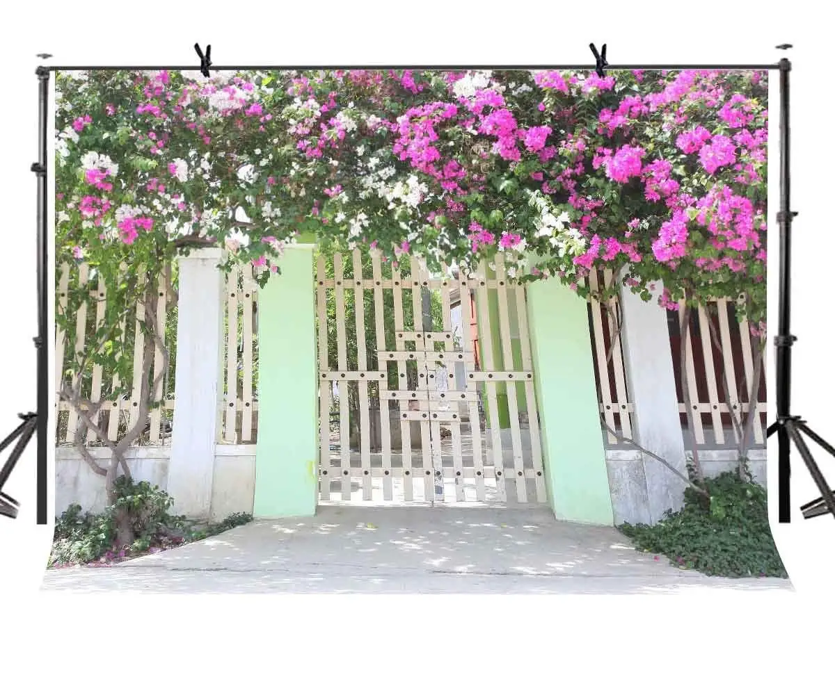 7x5ft Beautiful Scenery Backdrop Green Tree Red Wood Door View Photography Background and Studio Photography Backdrop Props
7x5ft Beautiful Scenery Backdrop Green Tree Red Wood Door View Photography Background and Studio Photography Backdrop Props