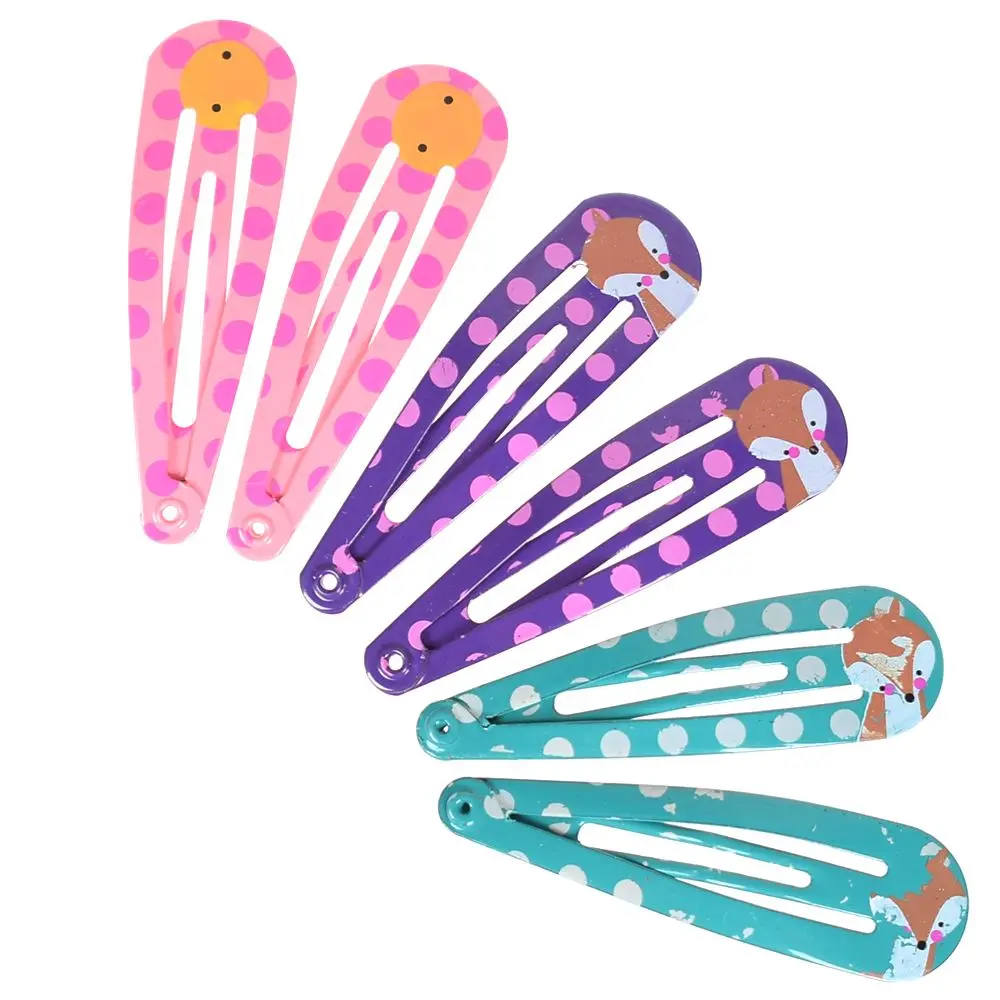 6Pcs/Set Animal Cat Strawberry Hair Clip Printing Candy Color Cartoon Girls' Hair Grips BB Clips Kids Hairpin Accessories 5cm
6Pcs/Set Animal Cat Strawberry Hair Clip Printing Candy Color Cartoon Girls' Hair Grips BB Clips Kids Hairpin Accessories 5cm