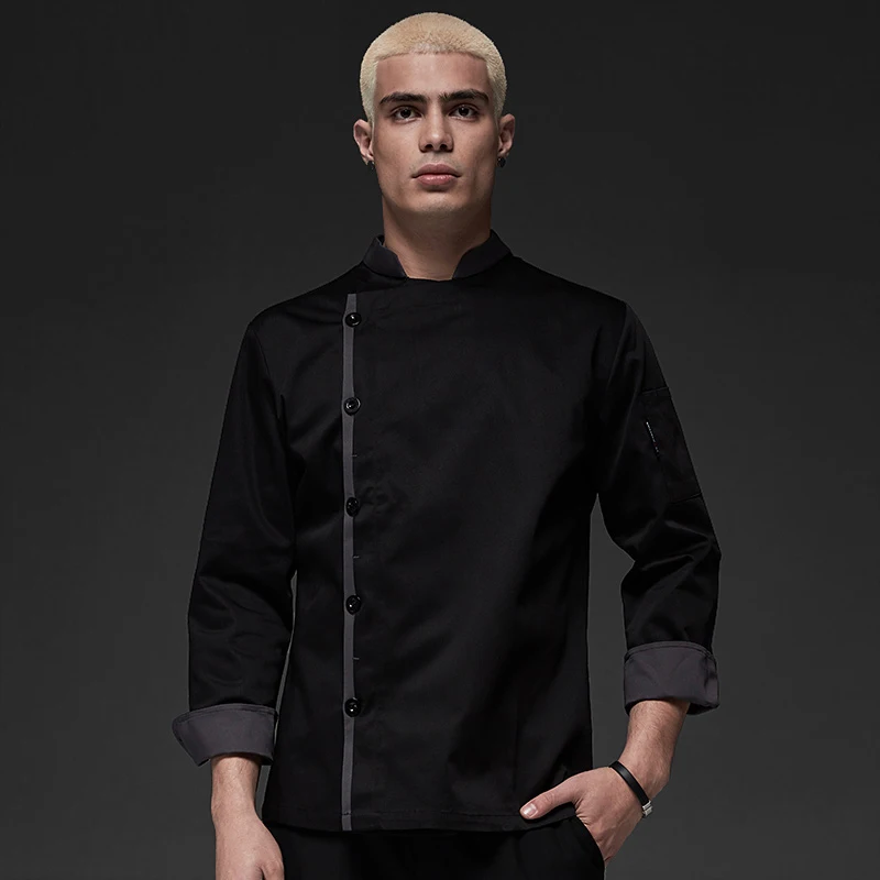 New Black White Wholesale Unisex Restaurant Chef Uniforms Summer Long Sleeves Chef Jackets & Aprons Bakery Hotel Food Service
New Black White Wholesale Unisex Restaurant Chef Uniforms Summer Long Sleeves Chef Jackets & Aprons Bakery Hotel Food Service
