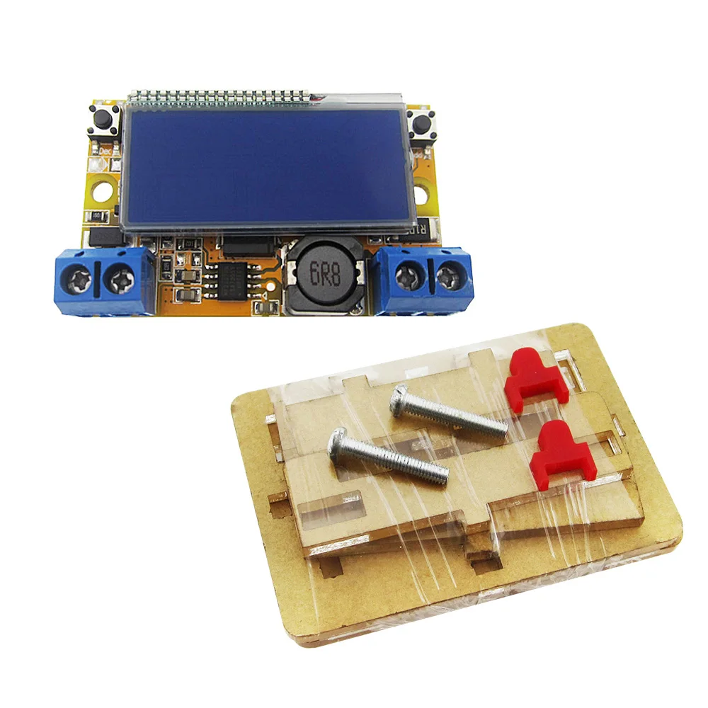 5 компл. Diy kit DC-DC Регулируемый понижающий Регулируемый блок питания ремень Вольтметр Амперметр Двойной дисплей с акриловым чехлом
5 компл. Diy kit DC-DC Регулируемый понижающий Регулируемый блок питания ремень Вольтметр Амперметр Двойной дисплей с акриловым чехлом