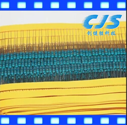 2000 шт. 1 / 4 Вт 1% металлопленочный резистор|film applications|film doorfilm resistor |
