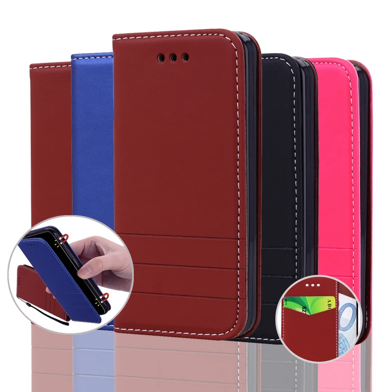Phone Case For iPhone 6 6S Plus Leather Flip Cover Wallet for Cases Coque Luxury | 8