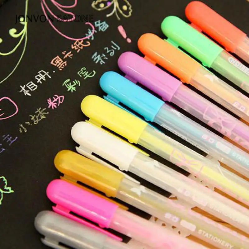 Jonvon Satone 12ps/lot Color Pen Diy For Album Decorated Graffiti,Pastel, Black Card,Colors Pen Stationary Office Stationery Set
Jonvon Satone 12ps/lot Color Pen Diy For Album Decorated Graffiti,Pastel, Black Card,Colors Pen Stationary Office Stationery Set