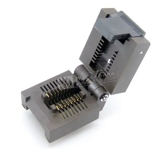 SOP16 SO16 SOIC16 FP-16-1.27-05 Enplas IC Test Burn-in Socket Adapter 1.27mm Pitch
SOP16 SO16 SOIC16 FP-16-1.27-05 Enplas IC Test Burn-in Socket Adapter 1.27mm Pitch