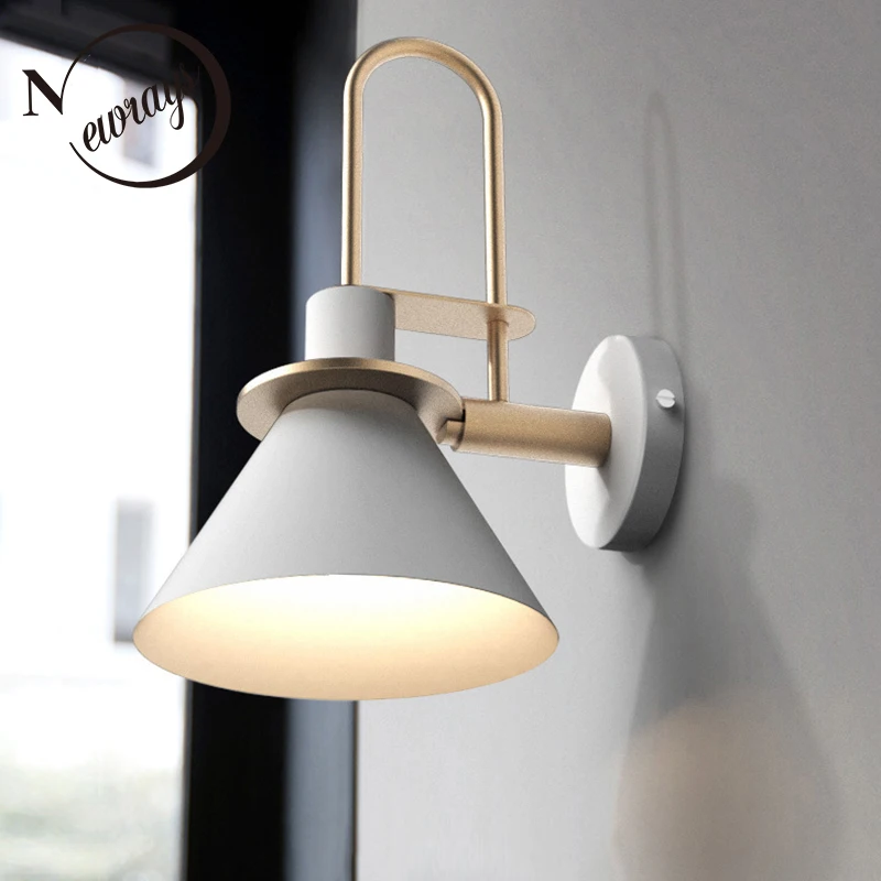Modern vintage clarion wall lamp simple Europe wall light LED E27 with 3 colors for bedroom living room restaurant kitchen aisle
Modern vintage clarion wall lamp simple Europe wall light LED E27 with 3 colors for bedroom living room restaurant kitchen aisle