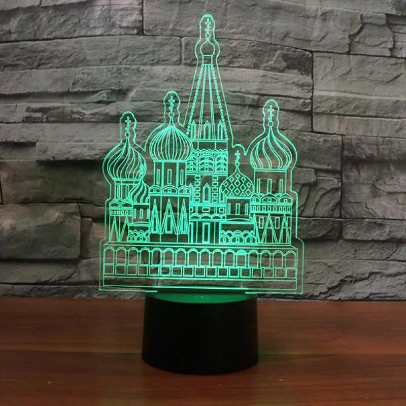 Castle Children's 3d led Lamp Factory wholesale 3d Table Lamps For Living Room Remote Touch switch Acrylic desk Lamp
Castle Children's 3d led Lamp Factory wholesale 3d Table Lamps For Living Room Remote Touch switch Acrylic desk Lamp