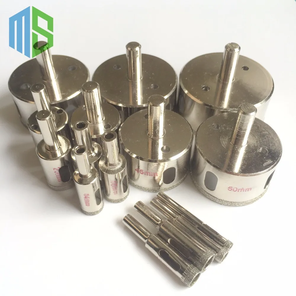 6~90mm Electroplated Diamond Coated Hole Saw Cutter Core Drilling Drill Bits For Masonry Glass Marble Tile Granite Ceramic Rock
6~90mm Electroplated Diamond Coated Hole Saw Cutter Core Drilling Drill Bits For Masonry Glass Marble Tile Granite Ceramic Rock