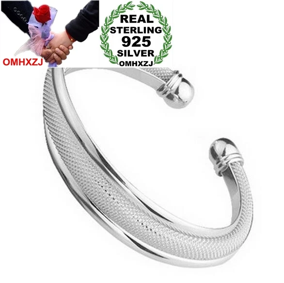 OMH Wholesale fashion jewelry geometric double line woman kpop star Fine 999 Sterling Silver opening bracelet Bangles SZ22
OMH Wholesale fashion jewelry geometric double line woman kpop star Fine 999 Sterling Silver opening bracelet Bangles SZ22