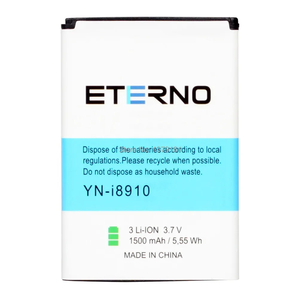Eterno EB504465VU EB504465VB Сменный аккумулятор для телефона Samsung I8910 B7330 I8700 B7620 I5800 B7300 S8500 S8530