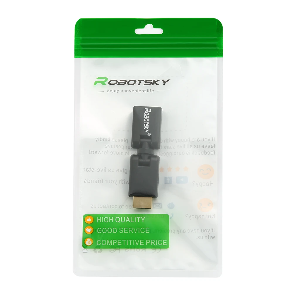 HDMI Мужской к Женский Кабель адаптер преобразователь удлинитель позолоченный