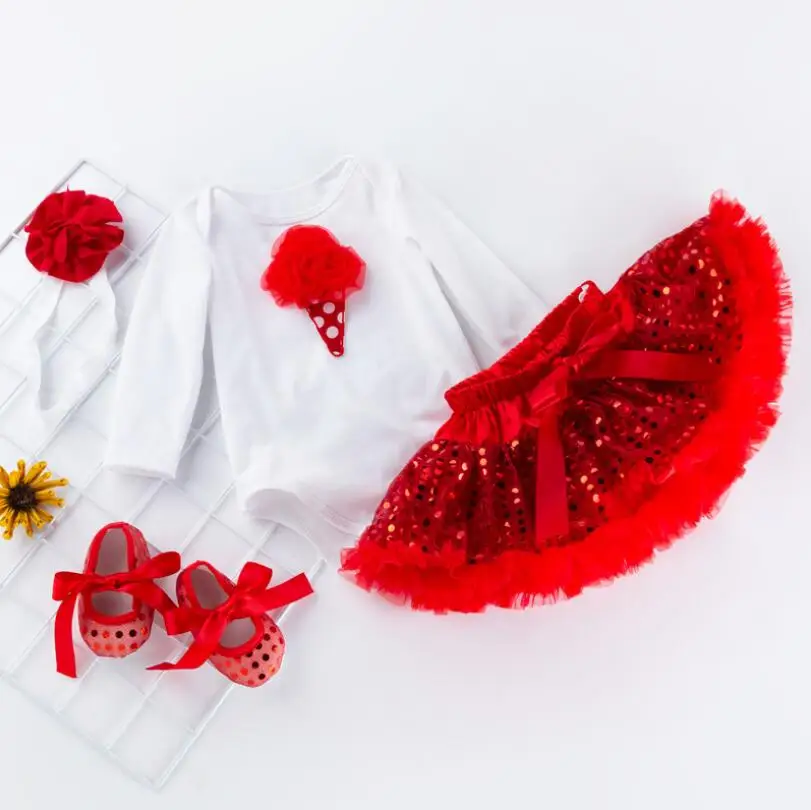 3D Rose Red Fashion New Year Baby Girl Clothes Sets Valentine Toddler Outfits Bodysuit Skirt Headband Shoes Ensemble Bebe Fille
3D Rose Red Fashion New Year Baby Girl Clothes Sets Valentine Toddler Outfits Bodysuit Skirt Headband Shoes Ensemble Bebe Fille