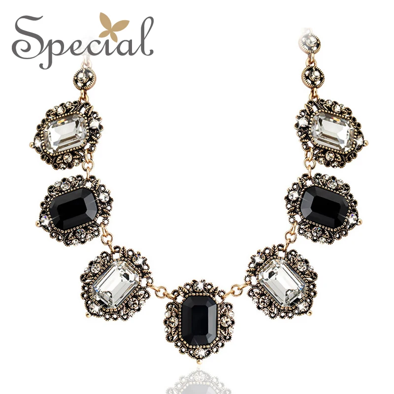 Special New Fashion Choker Necklace Black & White Necklaces & Pendants Vintage Gold Maxi Necklace for Women XL141161
Special New Fashion Choker Necklace Black & White Necklaces & Pendants Vintage Gold Maxi Necklace for Women XL141161