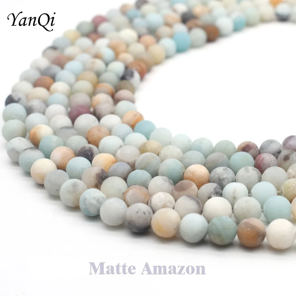 Natural Stone Beads Amazon Stone Beads Dull Matte Round Loose Spacer Beads For Jewelry Making 4/6/8/10mm 15''DIY Bracelet
Natural Stone Beads Amazon Stone Beads Dull Matte Round Loose Spacer Beads For Jewelry Making 4/6/8/10mm 15''DIY Bracelet