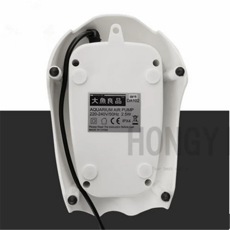 HONGYI 1 piece 220-240V 1.8W fish tank oxygen pump aquarium air pump ultra-quiet multifunction cycle power saving energy saving
HONGYI 1 piece 220-240V 1.8W fish tank oxygen pump aquarium air pump ultra-quiet multifunction cycle power saving energy saving