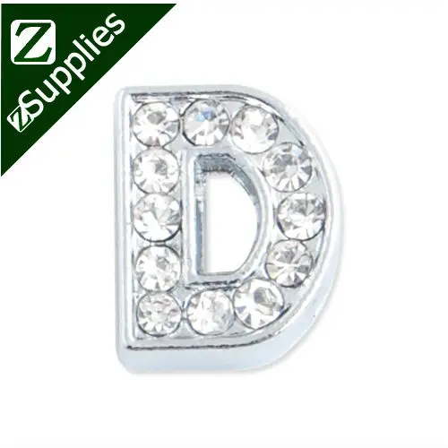 12*9.5*5 MM Clear Crystal Rhinestone Letter "D" Slider Charm Beads,Silver Plated,slide charms,jewelry slides
12*9.5*5 MM Clear Crystal Rhinestone Letter "D" Slider Charm Beads,Silver Plated,slide charms,jewelry slides