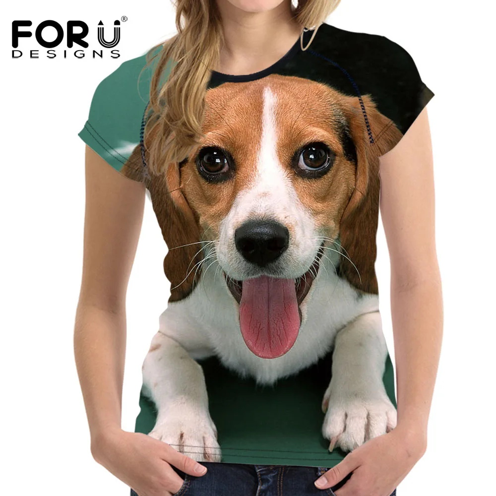 Забавные летние женские футболки FORUDESIGNS с 3D рисунком животных, Бигля, собаки, топ с коротким рукавом, одежда, футболка, дышащие футболки для д...
Забавные летние женские футболки FORUDESIGNS с 3D рисунком животных, Бигля, собаки, топ с коротким рукавом, одежда, футболка, дышащие футболки для д...