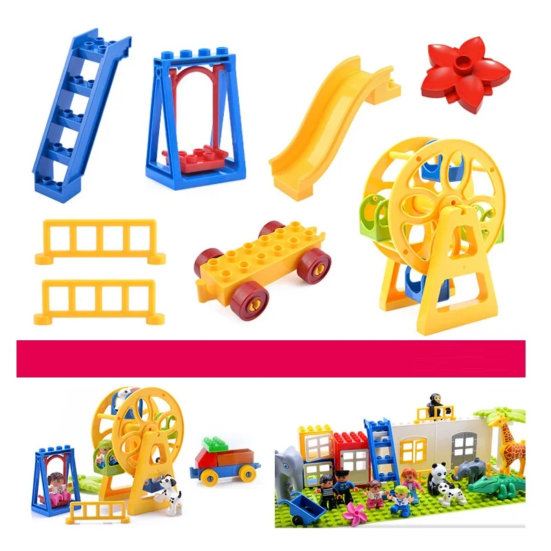 Accessories Toys DIY Seesaw Furniture Parts for Children Kids Big Size Building Blocks Brick Toy
Accessories Toys DIY Seesaw Furniture Parts for Children Kids Big Size Building Blocks Brick Toy