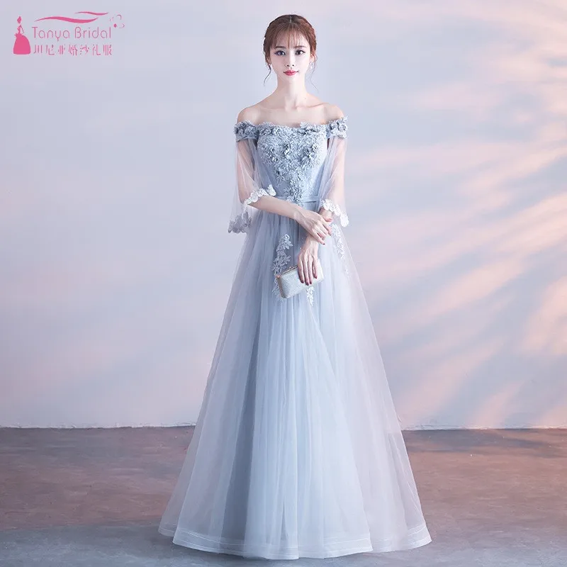 Gray New Style Simple Bridesmaid Dresses With Jacket Boat Neck Sleeveless Tulle Dress For Wedding Guest Party Dress JQ150
Gray New Style Simple Bridesmaid Dresses With Jacket Boat Neck Sleeveless Tulle Dress For Wedding Guest Party Dress JQ150