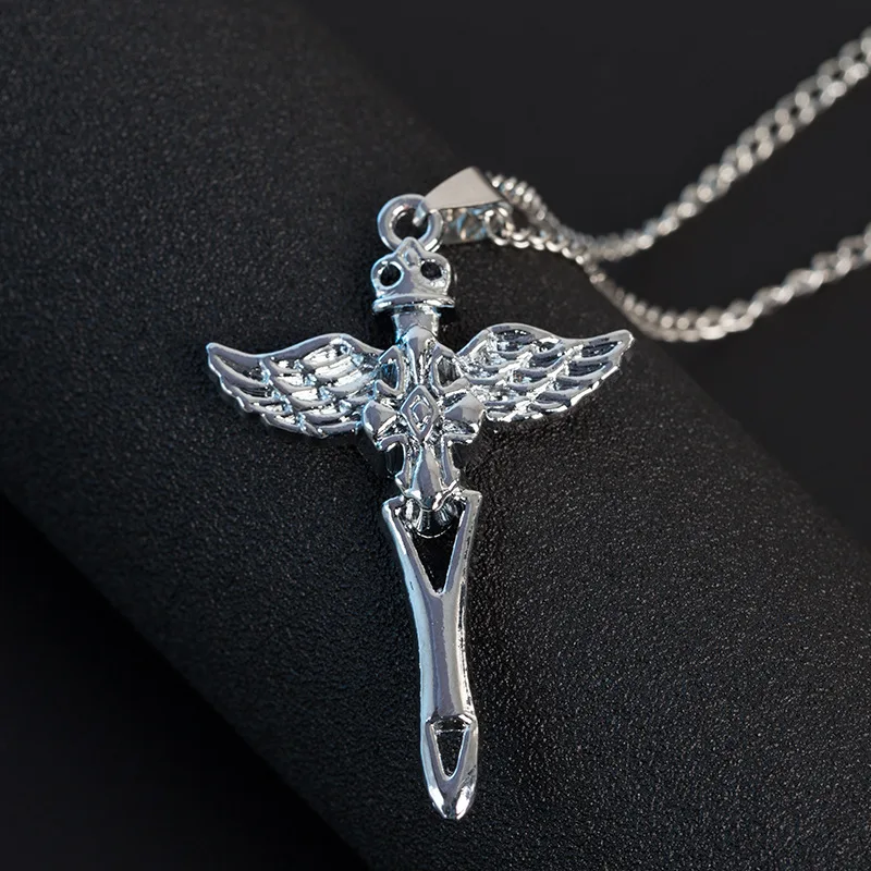 New Original Crown Angel Wings Pendant Necklace Women Cross Necklaces Pendants Statement Necklace Chain Jewelry
New Original Crown Angel Wings Pendant Necklace Women Cross Necklaces Pendants Statement Necklace Chain Jewelry