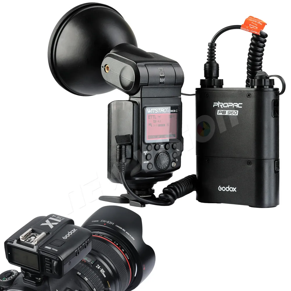 DHL Godox Witstro AD360II-C TTL 360W GN80 Powerful Speedlite Flash Light for Canon EOS Camera With 4500mAh PB960 Lithium Battery 
DHL Godox Witstro AD360II-C TTL 360W GN80 Powerful Speedlite Flash Light for Canon EOS Camera With 4500mAh PB960 Lithium Battery