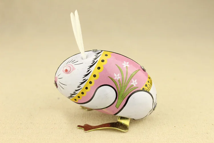 Foreign trade Vintage iron metal toys CLASSIC TIN rabbit toy collection baby toy wind up toys
Foreign trade Vintage iron metal toys CLASSIC TIN rabbit toy collection baby toy wind up toys