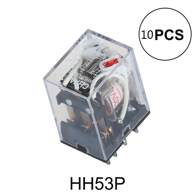 10PCS DMWD MY3 HH53P MY3NJ 11-Pin DC12V/DC24V/DC110V/AC220V Coil General Purpose Micro Mini Relay
10PCS DMWD MY3 HH53P MY3NJ 11-Pin DC12V/DC24V/DC110V/AC220V Coil General Purpose Micro Mini Relay