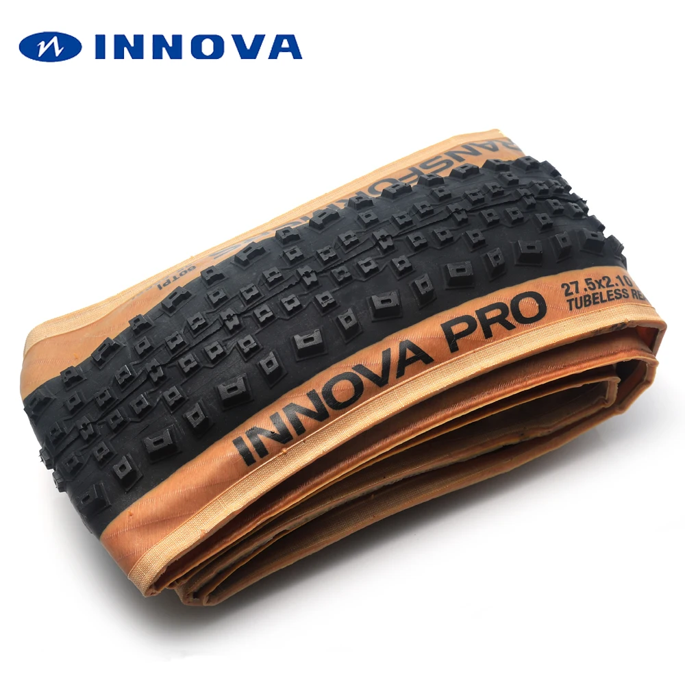 Фото Бескамерные шины INNOVA PRO 27 5 для горного велосипеда 5*2 1 60TPI Складные сверхлегкие