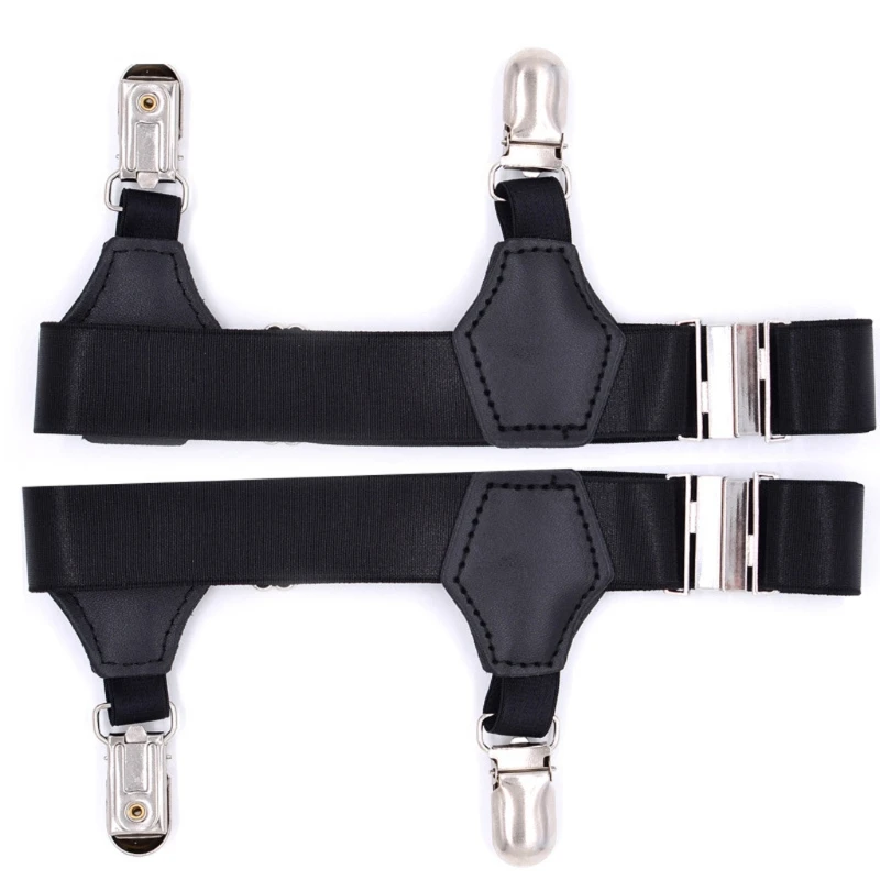 2Pcs Nylon Socks Garters Belt Suspenders Adjustable Non-slip Clips For Men Women Black New
2Pcs Nylon Socks Garters Belt Suspenders Adjustable Non-slip Clips For Men Women Black New