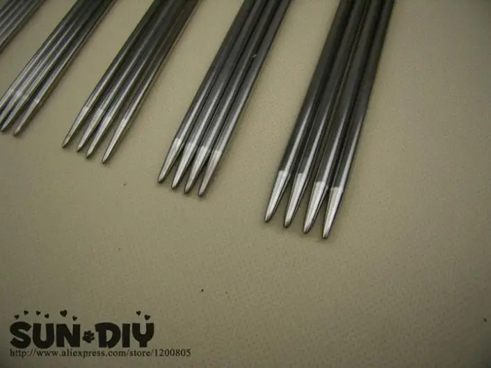 Free shipping Double-pointed Stainless Steel knitting needles 25/35cm with bag size 2.0-5.0mm for DIY crafts knitting needlework
Free shipping Double-pointed Stainless Steel knitting needles 25/35cm with bag size 2.0-5.0mm for DIY crafts knitting needlework