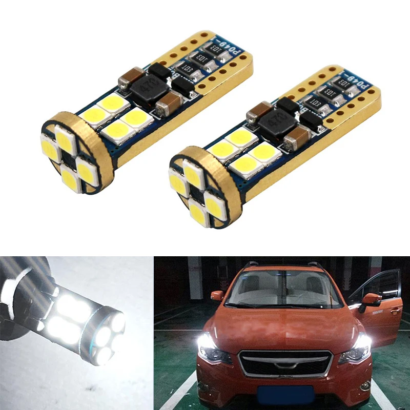 2x T10 W5W LED Wedge Light Marker Lamps Bulb For Subaru impreza legacy xv forester Outback Tribeca Fiat
2x T10 W5W LED Wedge Light Marker Lamps Bulb For Subaru impreza legacy xv forester Outback Tribeca Fiat