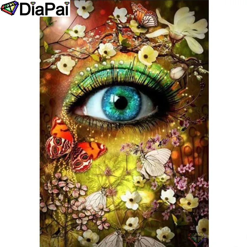 DIAPAI Diamond Painting 5D DIY 100% Full Square/Round Drill "Eye butterfly" Diamond Embroidery Cross Stitch 3D Decor A24732
DIAPAI Diamond Painting 5D DIY 100% Full Square/Round Drill "Eye butterfly" Diamond Embroidery Cross Stitch 3D Decor A24732