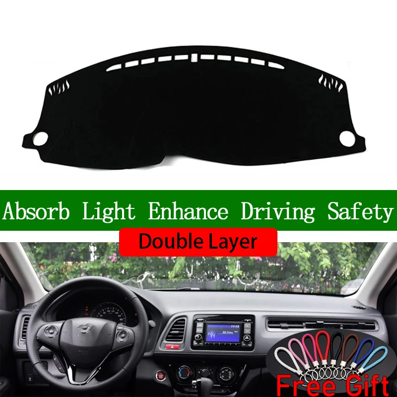 Double Layer Car Stickers For Honda vezel 2015 2016 2017 2018 Dashboard Cover Car Accessories Interior Anti-UV Car Decals
Double Layer Car Stickers For Honda vezel 2015 2016 2017 2018 Dashboard Cover Car Accessories Interior Anti-UV Car Decals