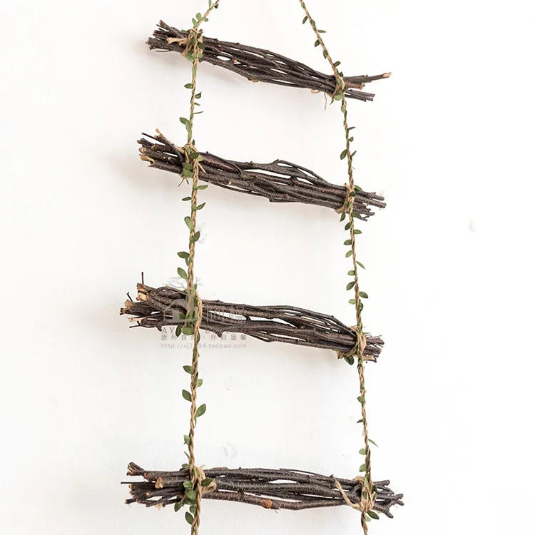 Wood Linen Rattan Branches Decoration Ladder Home Wall Hanging Decorations Coffee Shop Ornaments Organizer Storage Accessories
Wood Linen Rattan Branches Decoration Ladder Home Wall Hanging Decorations Coffee Shop Ornaments Organizer Storage Accessories