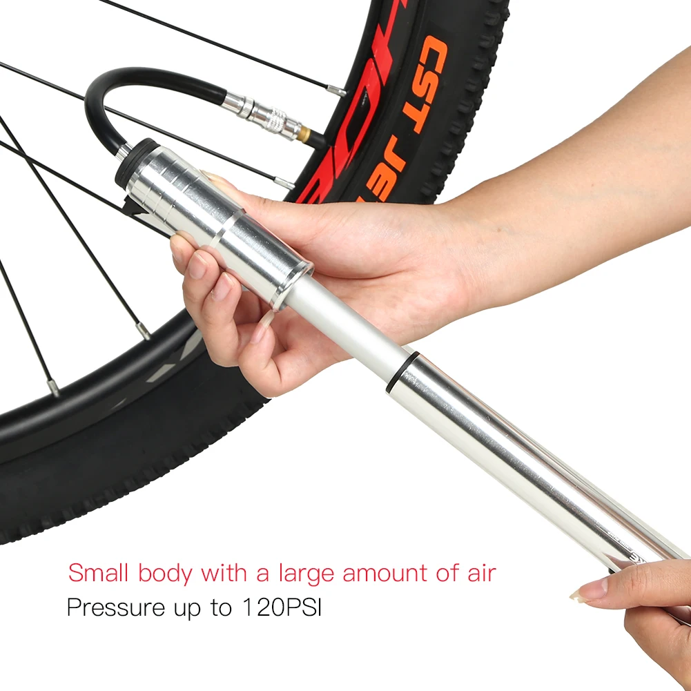 Portable Bicycle Pump Mini Air Bicycle Pump For Mountain Bicycle Basketball Football Bike Inflator Super Lightweight
Portable Bicycle Pump Mini Air Bicycle Pump For Mountain Bicycle Basketball Football Bike Inflator Super Lightweight