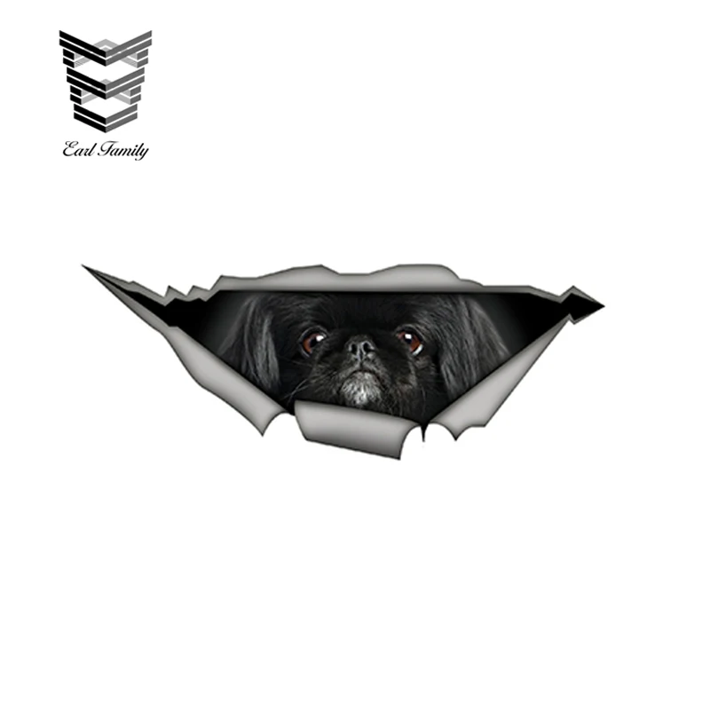 EARLFAMILY 15cm x 6cm Black Pekingese Car Sticker Funny Pet Decal Creative Modified Waterproof 3D Car Styling Stickers
EARLFAMILY 15cm x 6cm Black Pekingese Car Sticker Funny Pet Decal Creative Modified Waterproof 3D Car Styling Stickers