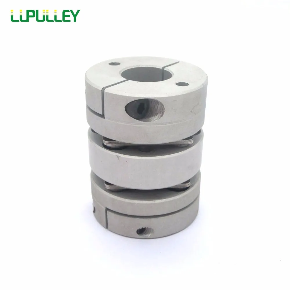 LUPULLEY 1PC Flexible Coupling D26mm*L35mm 5mm to 5mm Double Diaphragm Coupling Bore Dia. 5/6/8/9.525/10mm for CNC Motor
LUPULLEY 1PC Flexible Coupling D26mm*L35mm 5mm to 5mm Double Diaphragm Coupling Bore Dia. 5/6/8/9.525/10mm for CNC Motor