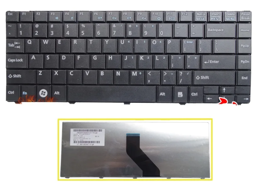 Новая английская клавиатура SSEA для ноутбука Fujitsu Lifebook LH531 BH531 LH701, черная клавиатура
Новая английская клавиатура SSEA для ноутбука Fujitsu Lifebook LH531 BH531 LH701, черная клавиатура