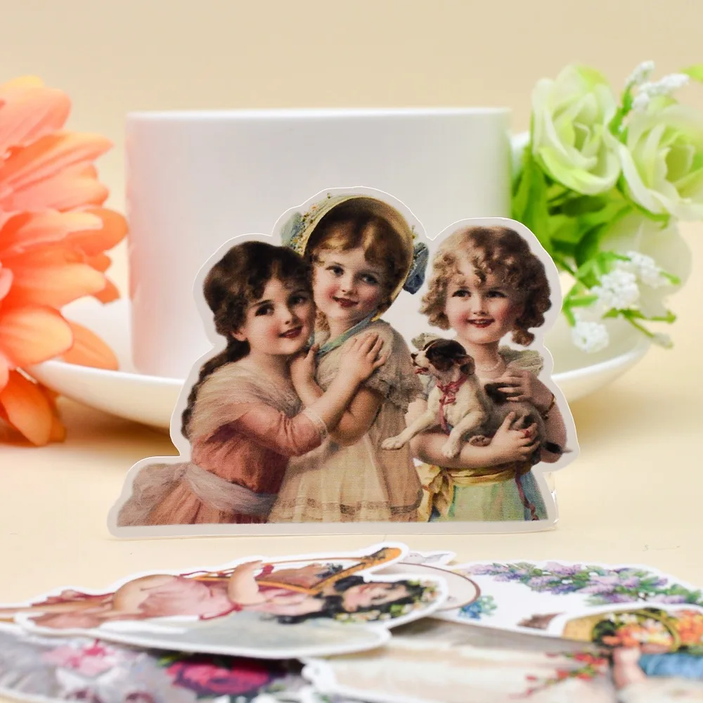 25pcs Watercolor Western Angel Flower Girl Fairy sticker Scrapbooking Decorative Cute naklejki Stickers planner DIY Stationery
25pcs Watercolor Western Angel Flower Girl Fairy sticker Scrapbooking Decorative Cute naklejki Stickers planner DIY Stationery