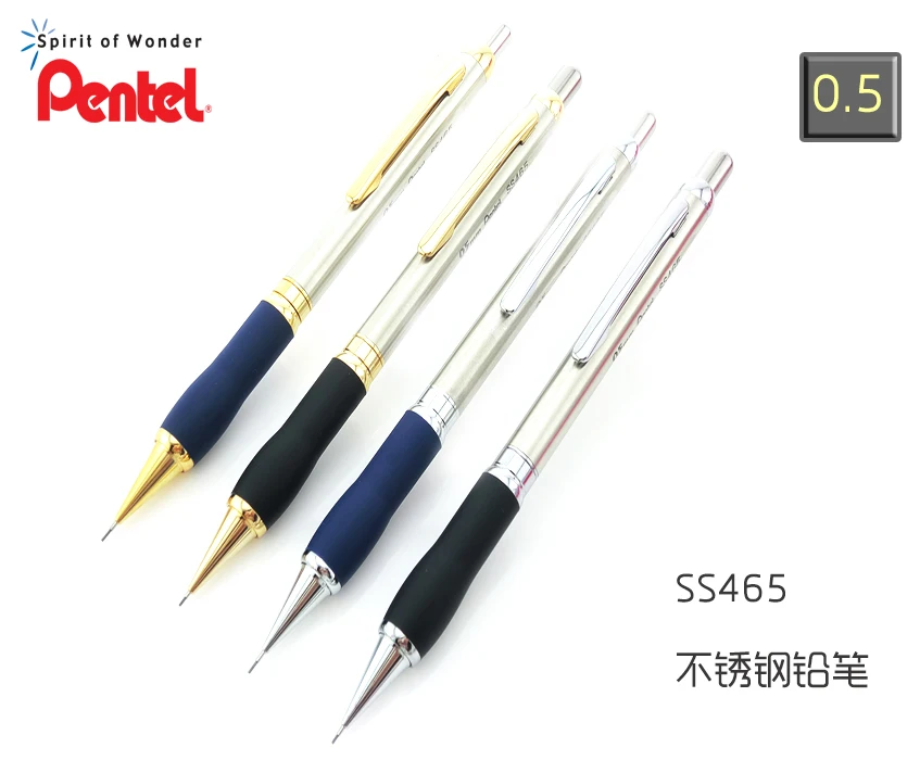 Металлический механический карандаш PENTEL 0,5 мм, японский импорт, высококачественные профессиональные оболочки из нержавеющей стали, 1 шт.
Металлический механический карандаш PENTEL 0,5 мм, японский импорт, высококачественные профессиональные оболочки из нержавеющей стали, 1 шт.