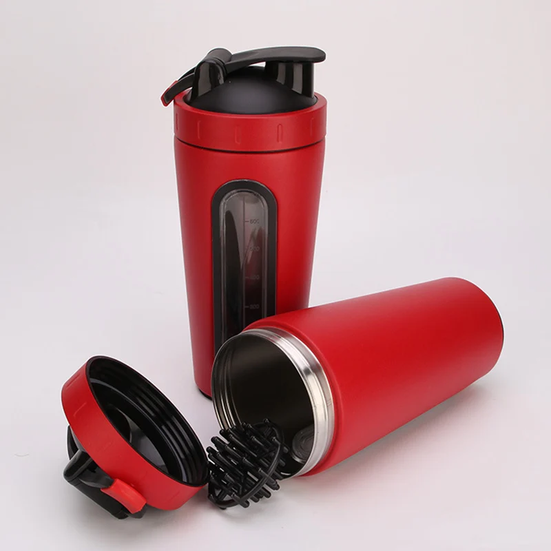 700ml Protein Shaker Bottles Stainless Steel Water Bottle Gym Fitness Outdoor Training Drink Powder Milk Mixer Water Bottle
700ml Protein Shaker Bottles Stainless Steel Water Bottle Gym Fitness Outdoor Training Drink Powder Milk Mixer Water Bottle