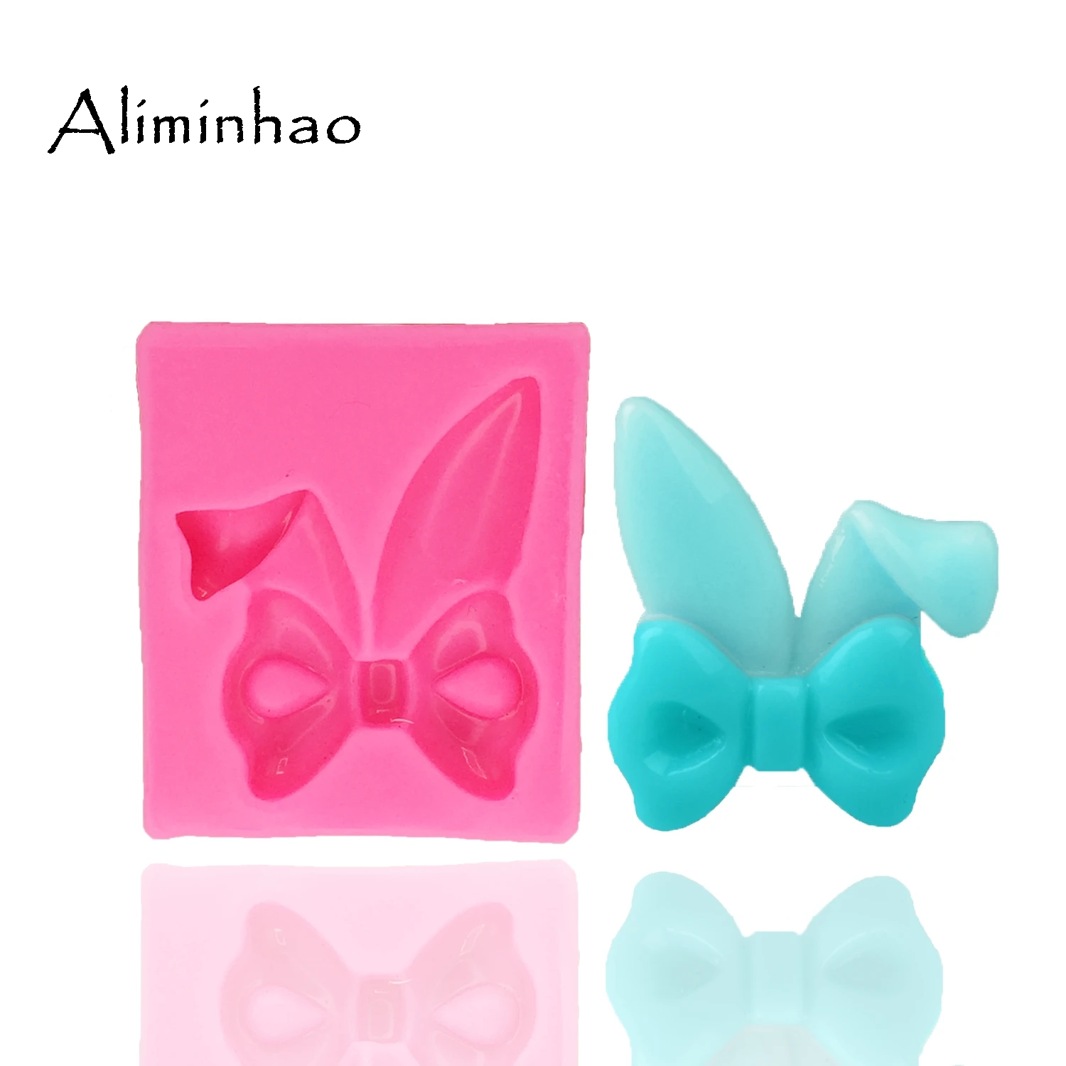 B1314 Rabbit ear shape Bow DIY fondant silicone mold for cake decorating tools chocolate gumpaste moulds Sugarpaste Bakeware
B1314 Rabbit ear shape Bow DIY fondant silicone mold for cake decorating tools chocolate gumpaste moulds Sugarpaste Bakeware