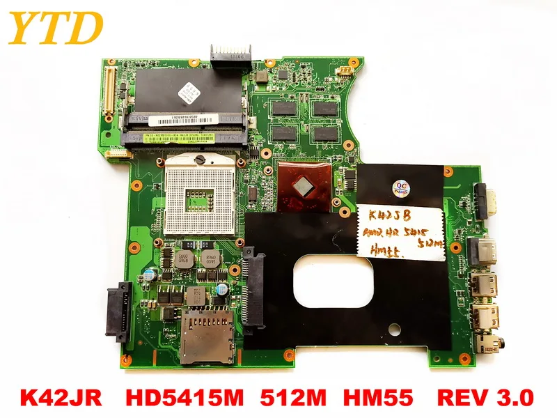 Оригинальная материнская плата для ноутбука ASUS K42JR K42JR HD5415M 512M HM55 REV 3,0 протестирована хорошая бесплатная доставка
Оригинальная материнская плата для ноутбука ASUS K42JR K42JR HD5415M 512M HM55 REV 3,0 протестирована хорошая бесплатная доставка